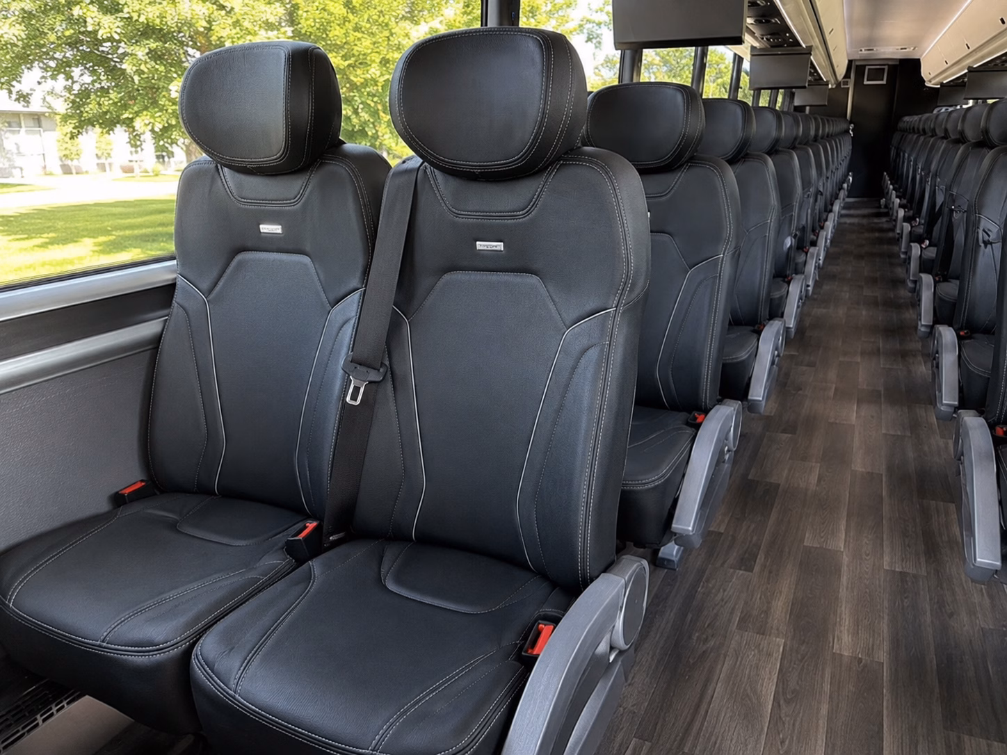 charter buses for weddings at filoli and woodside estate venues