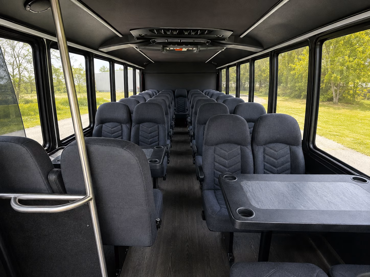 san mateo wedding transportation onboard seating